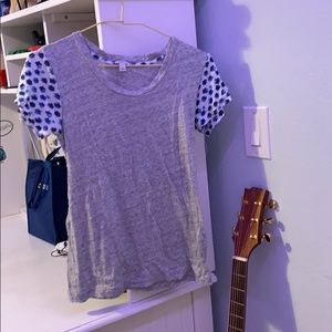 J crew floral patterned shirt (xs)